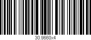 Código de barras (EAN, GTIN, SKU, ISBN): '30.9660x4'