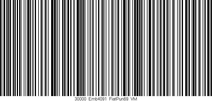 Código de barras (EAN, GTIN, SKU, ISBN): '30000_Emb4091_FiatPun69_VM'