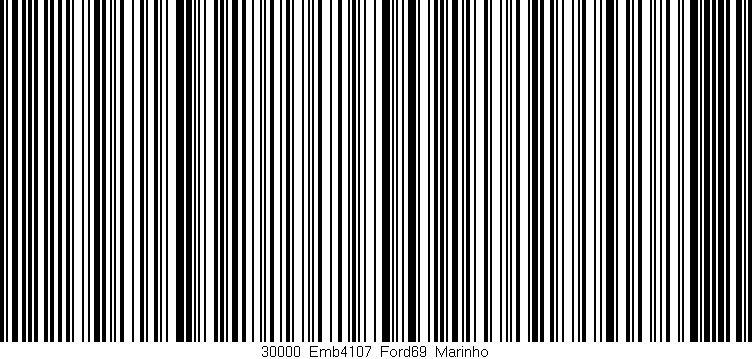 Código de barras (EAN, GTIN, SKU, ISBN): '30000_Emb4107_Ford69_Marinho'