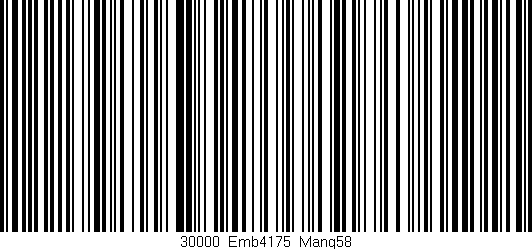 Código de barras (EAN, GTIN, SKU, ISBN): '30000_Emb4175_Mang58'