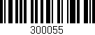 Código de barras (EAN, GTIN, SKU, ISBN): '300055'