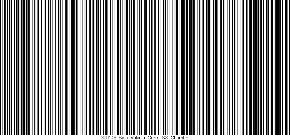Código de barras (EAN, GTIN, SKU, ISBN): '300148_Bico_Valvula_Crom_SS_Chumbo'