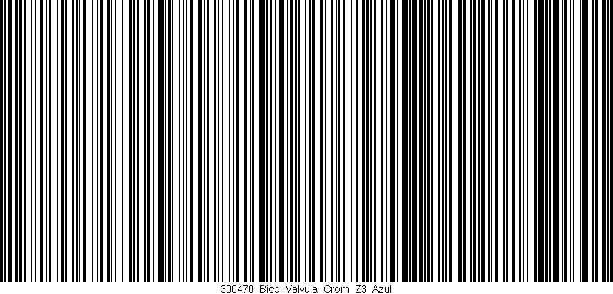 Código de barras (EAN, GTIN, SKU, ISBN): '300470_Bico_Valvula_Crom_Z3_Azul'