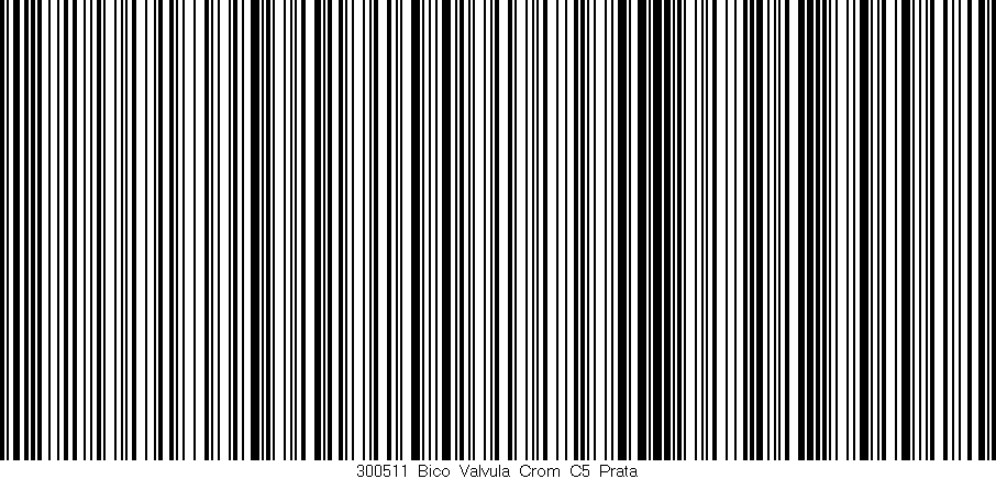 Código de barras (EAN, GTIN, SKU, ISBN): '300511_Bico_Valvula_Crom_C5_Prata'