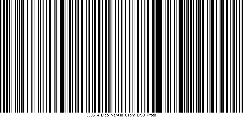 Código de barras (EAN, GTIN, SKU, ISBN): '300514_Bico_Valvula_Crom_DS3_Prata'
