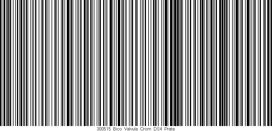 Código de barras (EAN, GTIN, SKU, ISBN): '300515_Bico_Valvula_Crom_DS4_Prata'