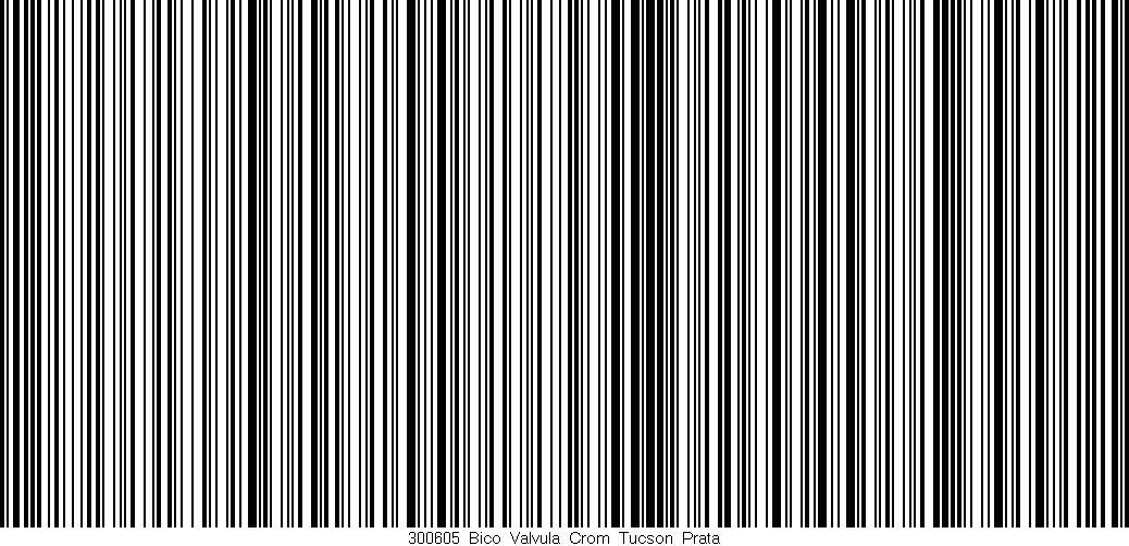 Código de barras (EAN, GTIN, SKU, ISBN): '300605_Bico_Valvula_Crom_Tucson_Prata'