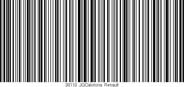 Código de barras (EAN, GTIN, SKU, ISBN): '30110_JGCalotona_Renault'