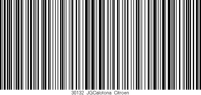 Código de barras (EAN, GTIN, SKU, ISBN): '30132_JGCalotona_Citroen'