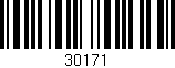Código de barras (EAN, GTIN, SKU, ISBN): '30171'