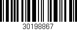 Código de barras (EAN, GTIN, SKU, ISBN): '30198867'