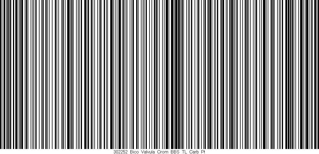 Código de barras (EAN, GTIN, SKU, ISBN): '302252_Bico_Valvula_Crom_BBS_TL_Carb_Pt'
