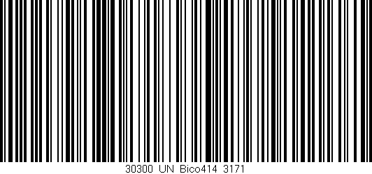Código de barras (EAN, GTIN, SKU, ISBN): '30300_UN_Bico414_3171'