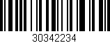 Código de barras (EAN, GTIN, SKU, ISBN): '30342234'