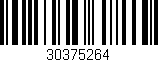 Código de barras (EAN, GTIN, SKU, ISBN): '30375264'