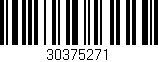 Código de barras (EAN, GTIN, SKU, ISBN): '30375271'