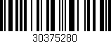 Código de barras (EAN, GTIN, SKU, ISBN): '30375280'