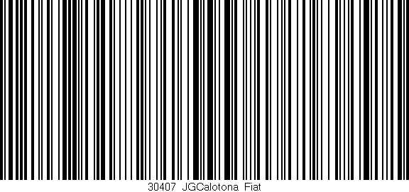 Código de barras (EAN, GTIN, SKU, ISBN): '30407_JGCalotona_Fiat'
