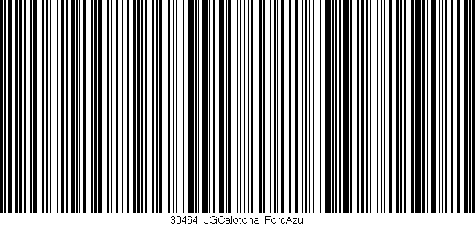 Código de barras (EAN, GTIN, SKU, ISBN): '30464_JGCalotona_FordAzu'