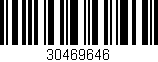 Código de barras (EAN, GTIN, SKU, ISBN): '30469646'