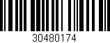 Código de barras (EAN, GTIN, SKU, ISBN): '30480174'