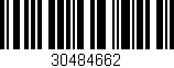 Código de barras (EAN, GTIN, SKU, ISBN): '30484662'