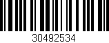 Código de barras (EAN, GTIN, SKU, ISBN): '30492534'