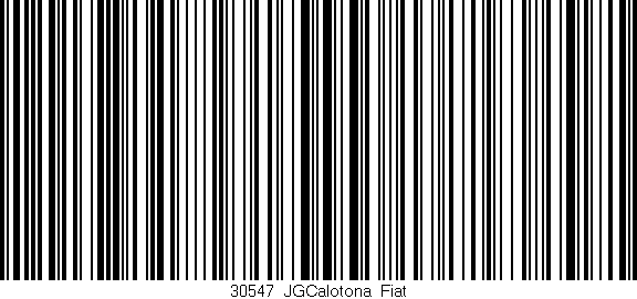 Código de barras (EAN, GTIN, SKU, ISBN): '30547_JGCalotona_Fiat'