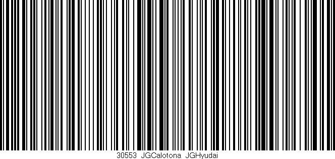 Código de barras (EAN, GTIN, SKU, ISBN): '30553_JGCalotona_JGHyudai'