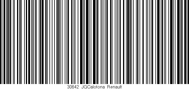 Código de barras (EAN, GTIN, SKU, ISBN): '30642_JGCalotona_Renault'