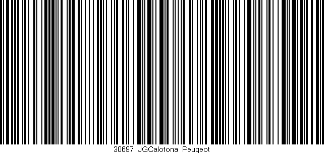 Código de barras (EAN, GTIN, SKU, ISBN): '30697_JGCalotona_Peugeot'