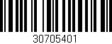 Código de barras (EAN, GTIN, SKU, ISBN): '30705401'