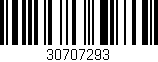 Código de barras (EAN, GTIN, SKU, ISBN): '30707293'