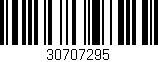 Código de barras (EAN, GTIN, SKU, ISBN): '30707295'