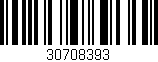Código de barras (EAN, GTIN, SKU, ISBN): '30708393'