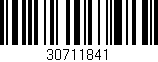 Código de barras (EAN, GTIN, SKU, ISBN): '30711841'
