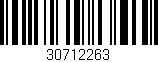 Código de barras (EAN, GTIN, SKU, ISBN): '30712263'