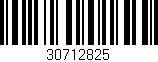 Código de barras (EAN, GTIN, SKU, ISBN): '30712825'