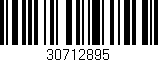 Código de barras (EAN, GTIN, SKU, ISBN): '30712895'