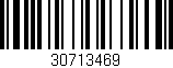 Código de barras (EAN, GTIN, SKU, ISBN): '30713469'