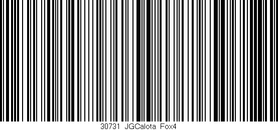 Código de barras (EAN, GTIN, SKU, ISBN): '30731_JGCalota_Fox4'