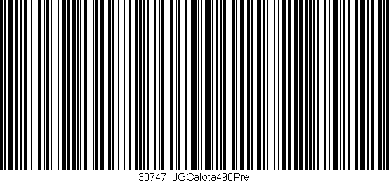 Código de barras (EAN, GTIN, SKU, ISBN): '30747_JGCalota490Pre'