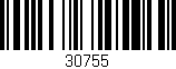 Código de barras (EAN, GTIN, SKU, ISBN): '30755'
