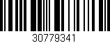 Código de barras (EAN, GTIN, SKU, ISBN): '30779341'