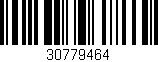 Código de barras (EAN, GTIN, SKU, ISBN): '30779464'