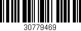 Código de barras (EAN, GTIN, SKU, ISBN): '30779469'
