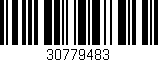 Código de barras (EAN, GTIN, SKU, ISBN): '30779483'