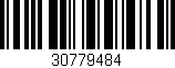 Código de barras (EAN, GTIN, SKU, ISBN): '30779484'