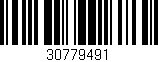Código de barras (EAN, GTIN, SKU, ISBN): '30779491'