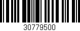 Código de barras (EAN, GTIN, SKU, ISBN): '30779500'